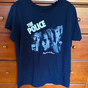 The Police Navy Blue Graphic T-Shirt